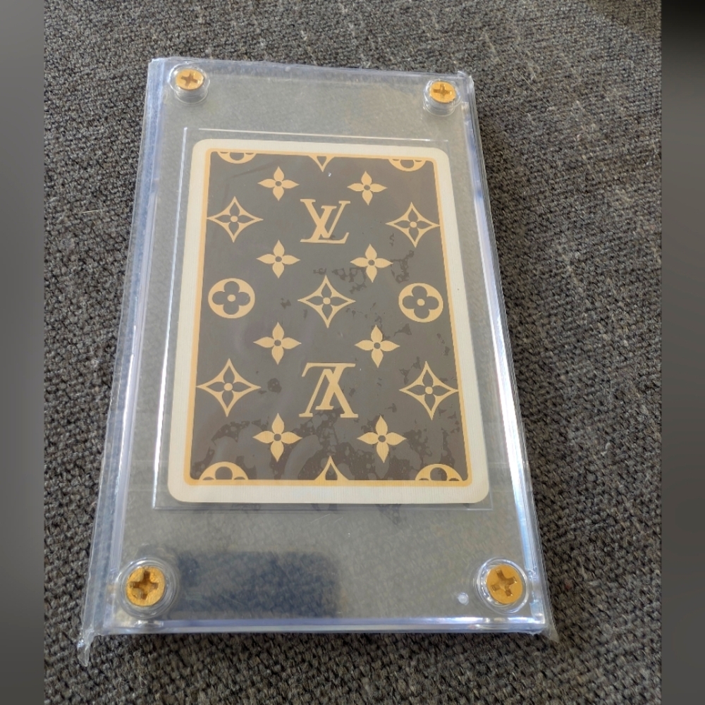 Louis Vuitton Monogram Playing Card, #3, In protective case